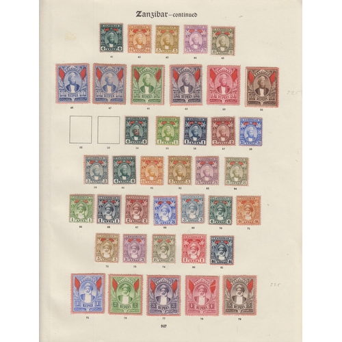 917 - 1895/1936 mint collection on printed pages, an attractive range from this popular territory incl 189... 