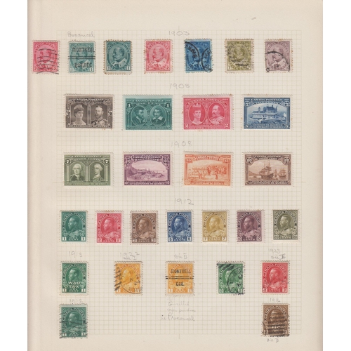 317 - Mint and used world stamp collection housed in 7x Springback albums plus tin of GB pre-decimal bookl... 