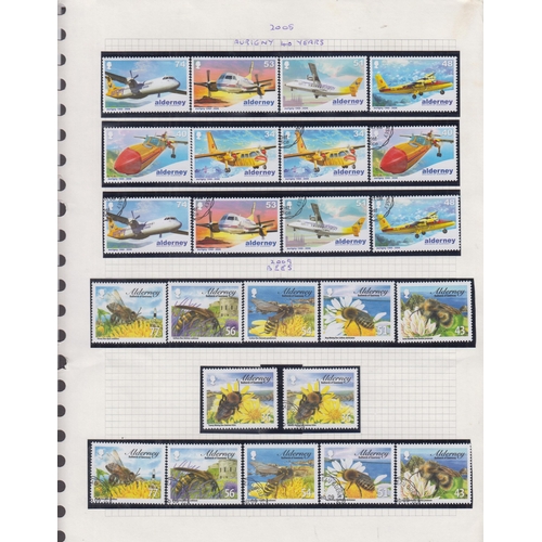 325 - A comprehensive collection of MNH Channel Islands stamps housed in 8 large volumes and loose in enve... 