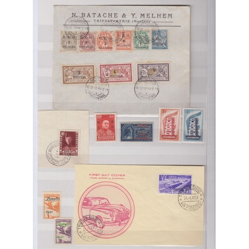 200 - A valuable mint and used World stamp accumulation all periods, including some old auction lots, note... 