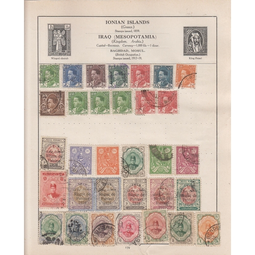 319 - A world collection noted various British Empire clippings, Kings, Hong Kong etc. a reasonably well f... 