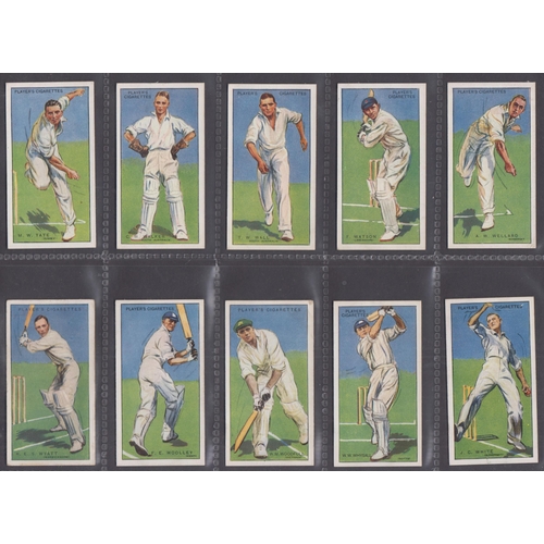 499 - A collection of 8 Cricket Cigarette Card sets, including John Player 1926 Cricketers Caricatures by ... 