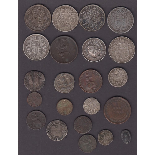 45 - A collection of World coins, mainly circulated 20th Century coins, strength in UK silver coins in po... 