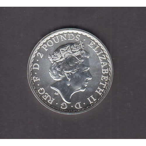 58 - A collection of x25 uncirculated 2020 UK silver Britannia’s, in Royal Mint plastic tube.