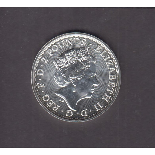 59 - A collection of x25 uncirculated 2020 UK silver Britannia’s, in Royal Mint plastic tube.