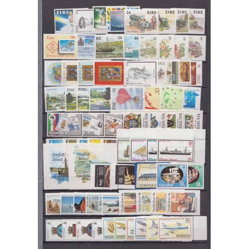 285 - An extensive British Commonwealth collection of largely mint stamps housed in 19x stock books for KG... 