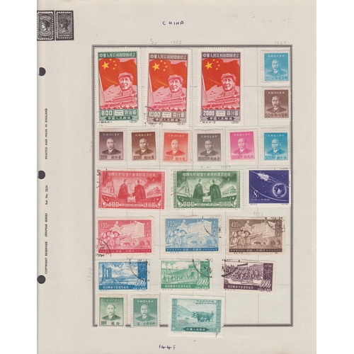 290 - A mint and used World stamp collection in 22 albums and loose, all periods general World stamp colle... 