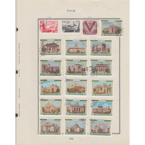 290 - A mint and used World stamp collection in 22 albums and loose, all periods general World stamp colle... 