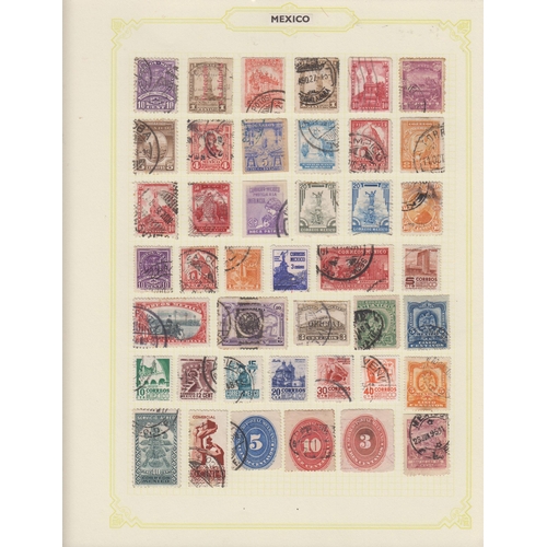 297 - A mint and used World stamp collection in x15 albums/stock books, all periods, strengh in mid period... 