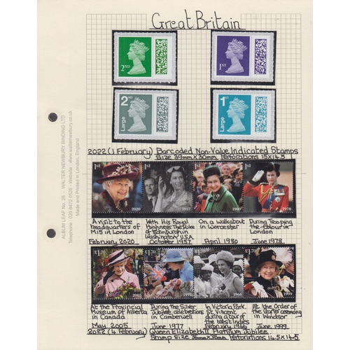 189 - A mint and used GB decimal collection in x12 albums from 1971 to 2023, including Commemorative and D... 