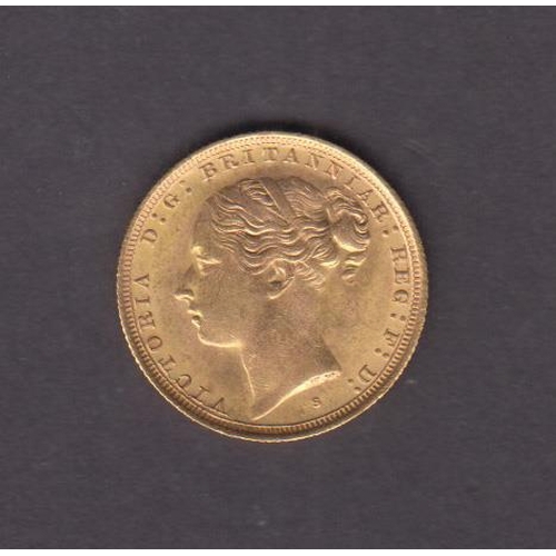 147 - UK 1887 gold full sovereign, in good condition