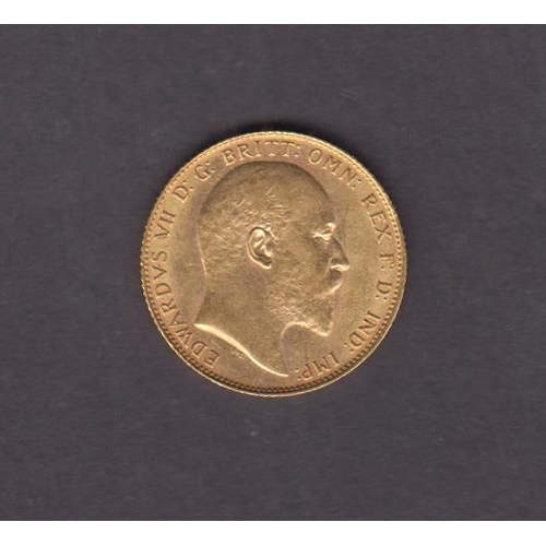 149 - UK 1907 gold full sovereign, in good condition