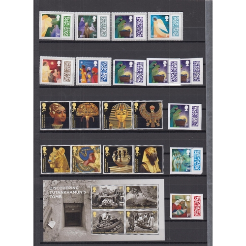 241 - A mint and used World stamp collection in x42 stock books, mainly mid period, strength in Far East a... 