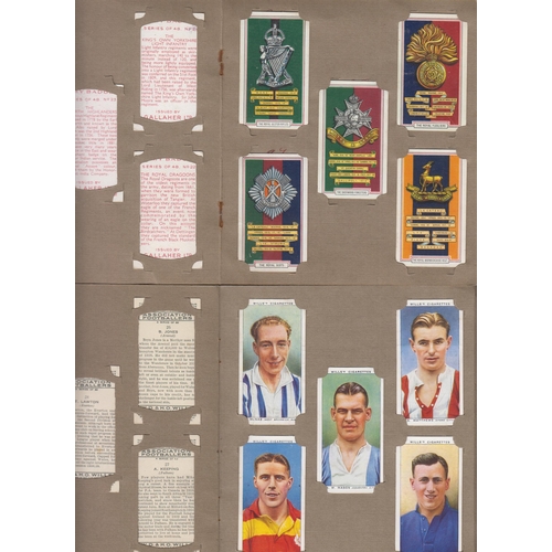 506 - A collection of Cigarette Cards in albums and loose, including sets and part sets, mainly Wills note... 