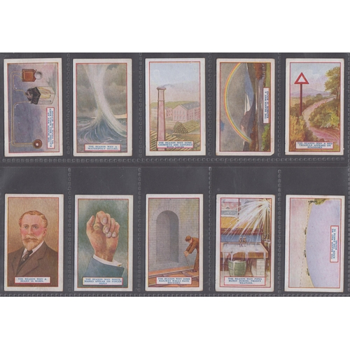 479 - A collection of complete Cigarette Card sets x74, plus some odds in 6 albums, noted 1923 Drapkin Pic... 