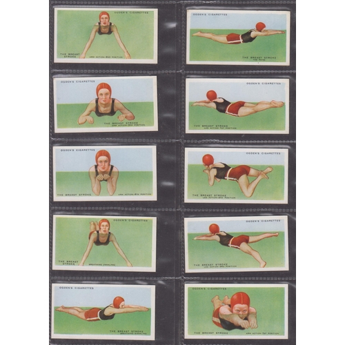 477 - A collection of complete Cigarette card sets x65, plus some odds in 8 albums, noted 1935 Ogden Lawn ... 