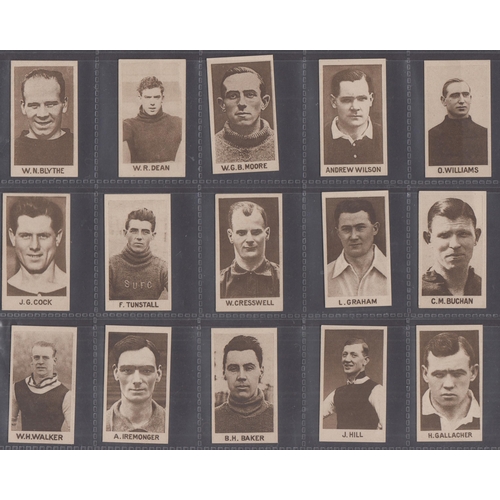 503 - 1927 Roche, Famous Footballers set, in good condition.