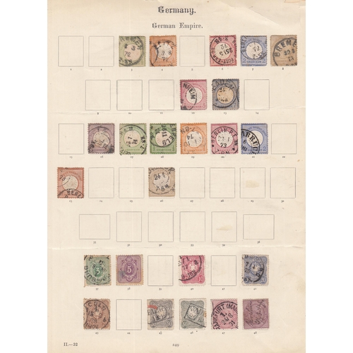 355 - A diverse German range of chiefly vintage mint and used stamps from early issues to early modern hou... 