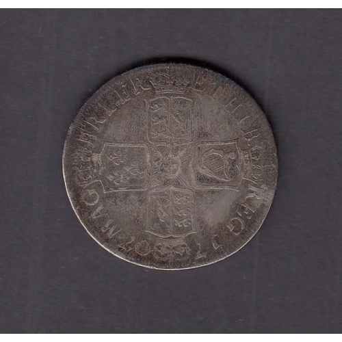 23 - UK 1707 Queen Anne crown, “Sexto”, E below date