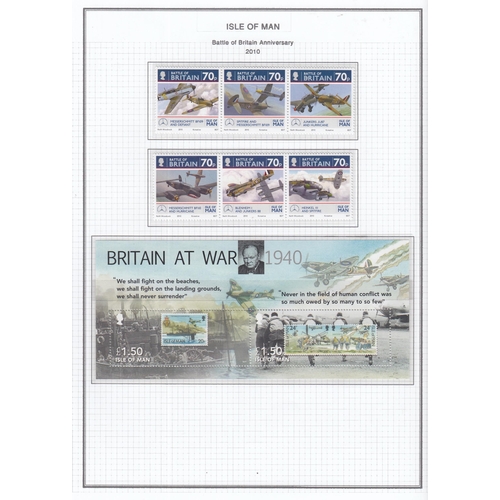 440 - A collection of modern Channel Islands & IOM commemorative and definitive sets for the period 2001/2... 