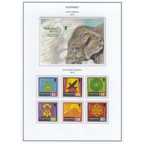 440 - A collection of modern Channel Islands & IOM commemorative and definitive sets for the period 2001/2... 