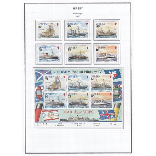 440 - A collection of modern Channel Islands & IOM commemorative and definitive sets for the period 2001/2... 