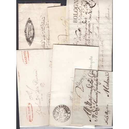 442 - A collection of earlier Italian Postal History, Covers and cards housed in 6x volumes, noted a range... 