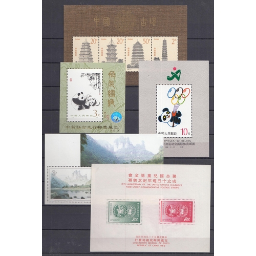 585 - A collection of x36 mint mini sheets from the 1980s to 2000s, noted 1987 Ancient Buildings SG MS3524... 