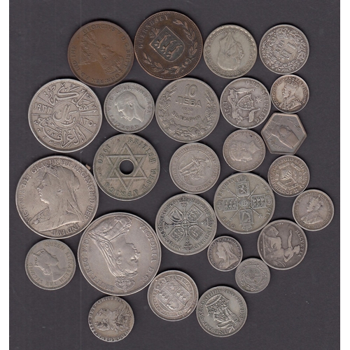 240 - A World coin accumulation, mainly 20th Century circulated with odd silver coins, predominately coppe... 