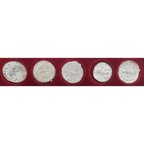 107 - Roman – A group of 3rd Century x5 Antoninianus, including x1 Phillip I, x1 Otacilia Severa, x1 Trebo... 