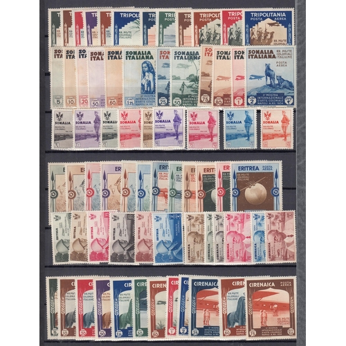 332 - A considerable collection of World stamps housed in multiple volumes of stock books and binders from... 