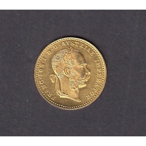 35 - Austria 1915 gold Ducat, in good condition