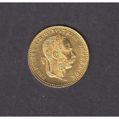 213 - Austria 1915 gold Ducat, in good condition