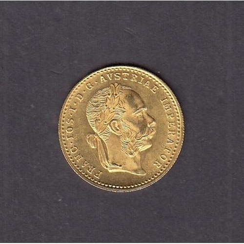 214 - Austria 1915 gold Ducat, in good condition