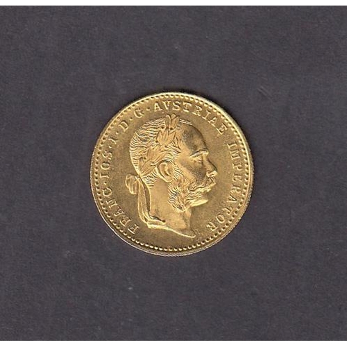 65 - Austria 1915 gold Ducat, in good condition