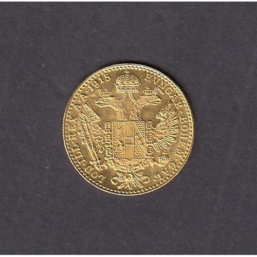 69 - Austria 1915 gold Ducat, in good condition