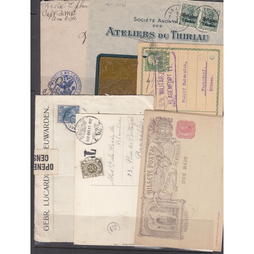 447 - A World Postal History accumulation of many 100s of covers mainly 20th Century, incl airmails, event... 