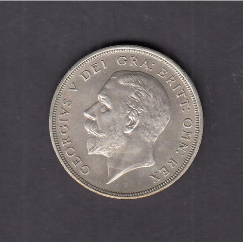 87 - UK 1929 KGV silver Wreath Crown, in good condition