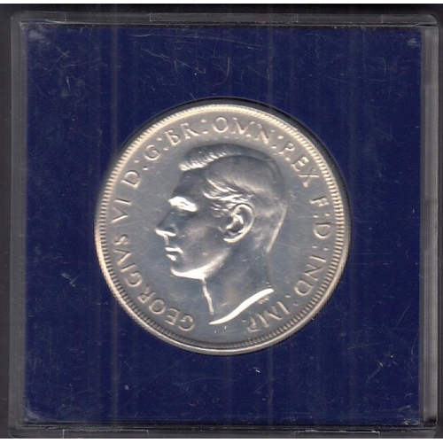 60 - Australia 1937 KGVI silver Crown, in good condition