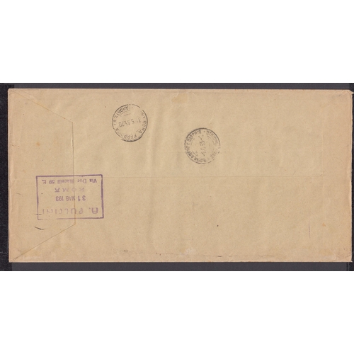 947 - 1933 SG19-E36 set, affixed to large cover with FDI cancels 31.5.33