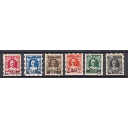 950 - 1934 SG35-40, mint set, condition mixed including SG35 short corner and toned and SG39 toned, Cat £1... 