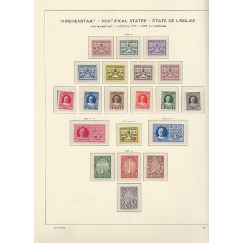 945 - A three volume mint collection from 1867 to 2002, strength in mid-modern complete sets, noted odd Pa... 