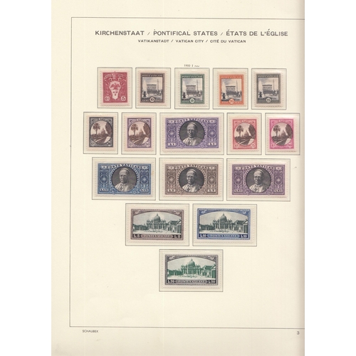 945 - A three volume mint collection from 1867 to 2002, strength in mid-modern complete sets, noted odd Pa... 