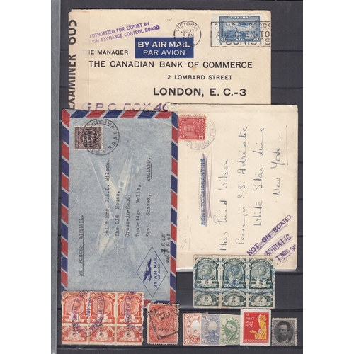 404 - A mint and used World stamp and coin collection, all periods including covers, reference books, note... 