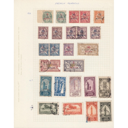 330 - A mint and used general World stamp collection in x40 albums/stock books plus loose, all periods, no... 