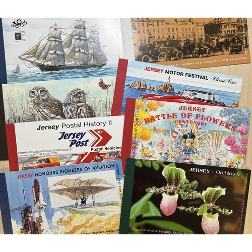 348 - Jersey comprehensive collection of u/m stamps, booklets and presentation packs housed in several sto... 