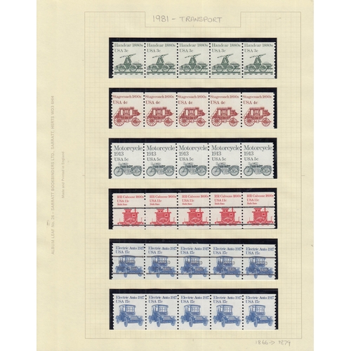 401 - A mint and used World stamp collection, mainly mid-period in albums and loose, strength in mid perio... 