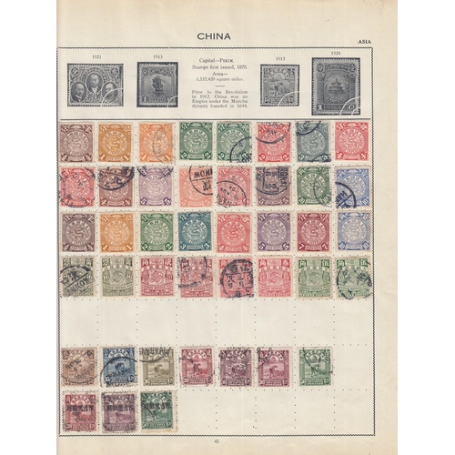 588 - A mint and used collection on x7 album pages, early mid-period noted 1912 Commemorating The Revoluti... 