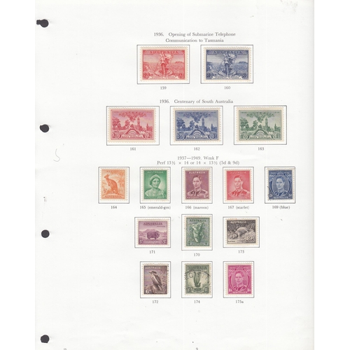 335 - An 8 volume British Commonwealth collection in pre-printed albums to 2008 for Australia, New Zealand... 