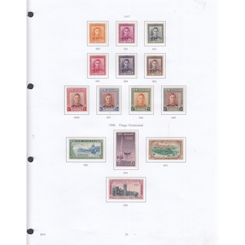 335 - An 8 volume British Commonwealth collection in pre-printed albums to 2008 for Australia, New Zealand... 